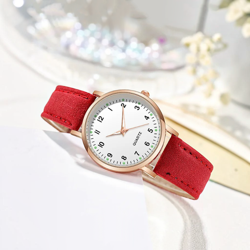 Versatile Adjustable Strap Watch with Numbered Face