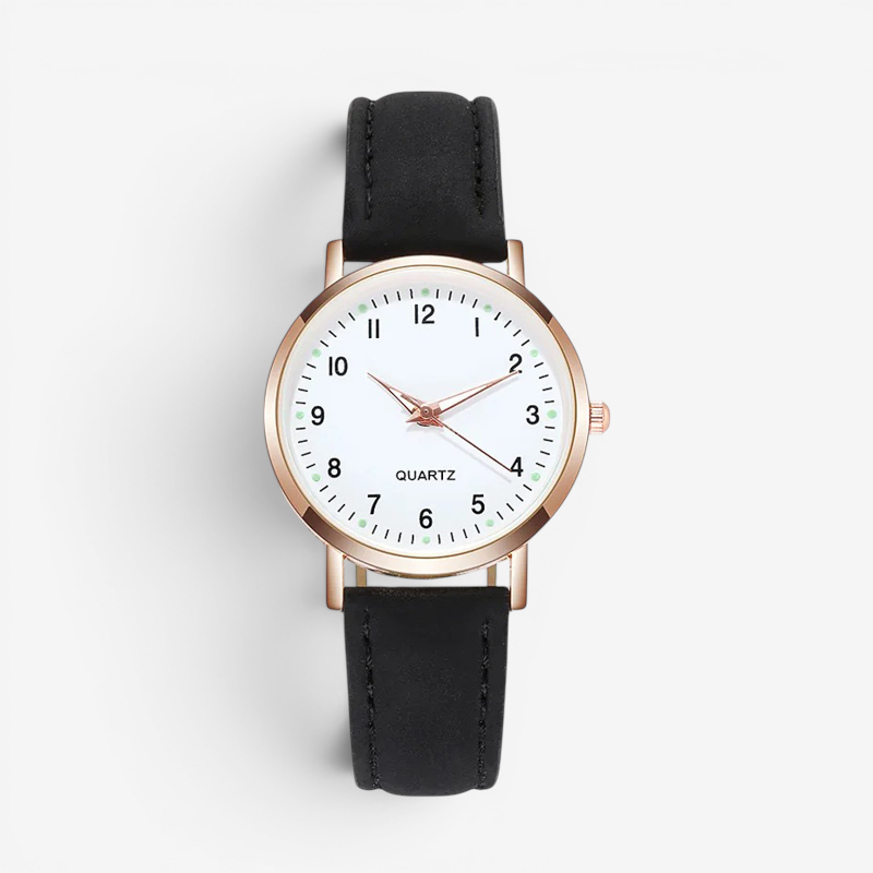 Versatile Adjustable Strap Watch with Numbered Face