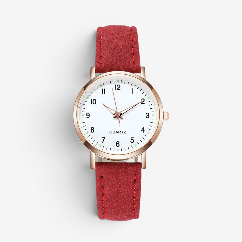 Versatile Adjustable Strap Watch with Numbered Face
