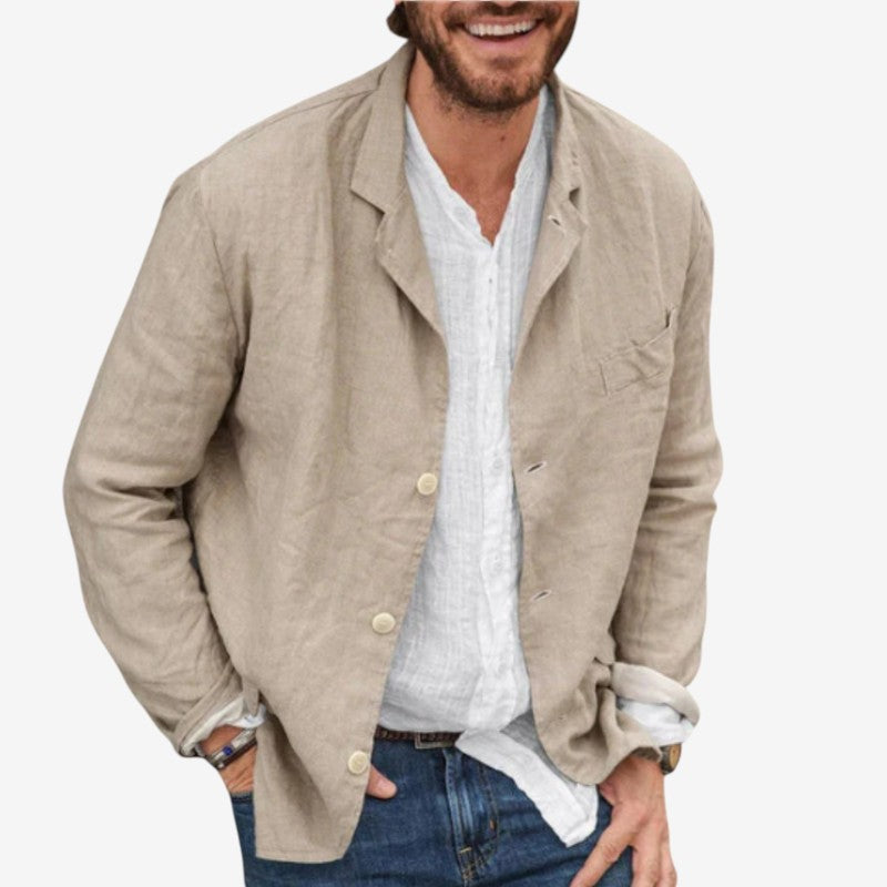 Men's Shirt with Button Closure