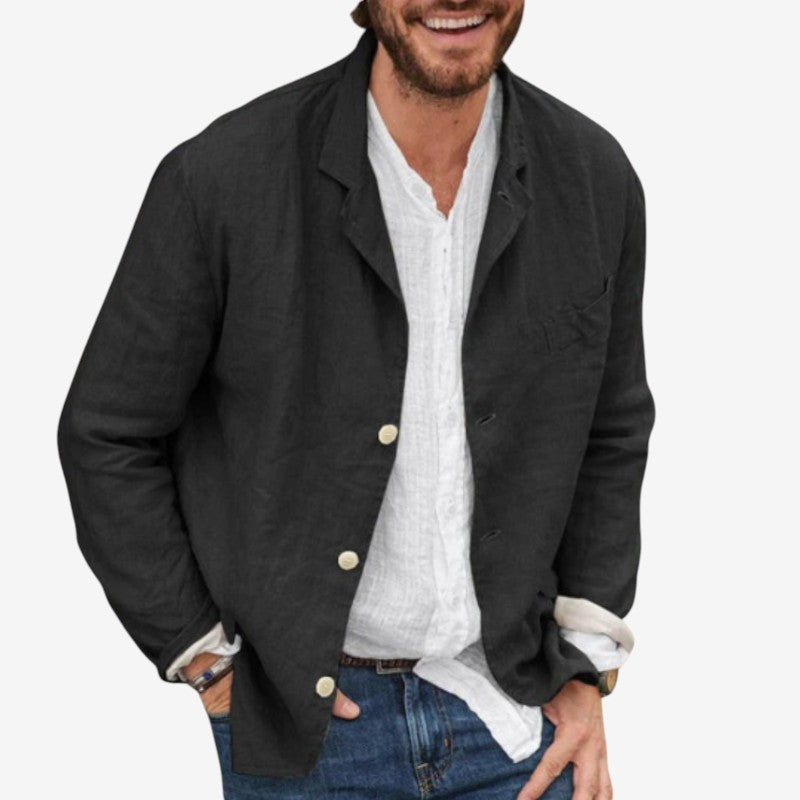 Men's Shirt with Button Closure