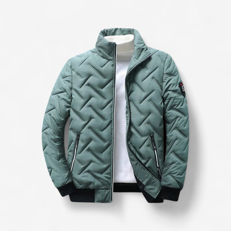 Floris – Gewatteerd Jack met Lange Mouwen en Zakjes Velani