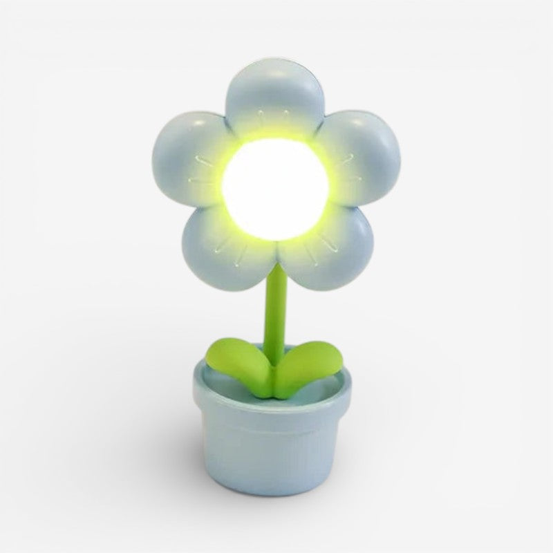 FloraGlow – Flower-shaped Table Lamp with Soft Light