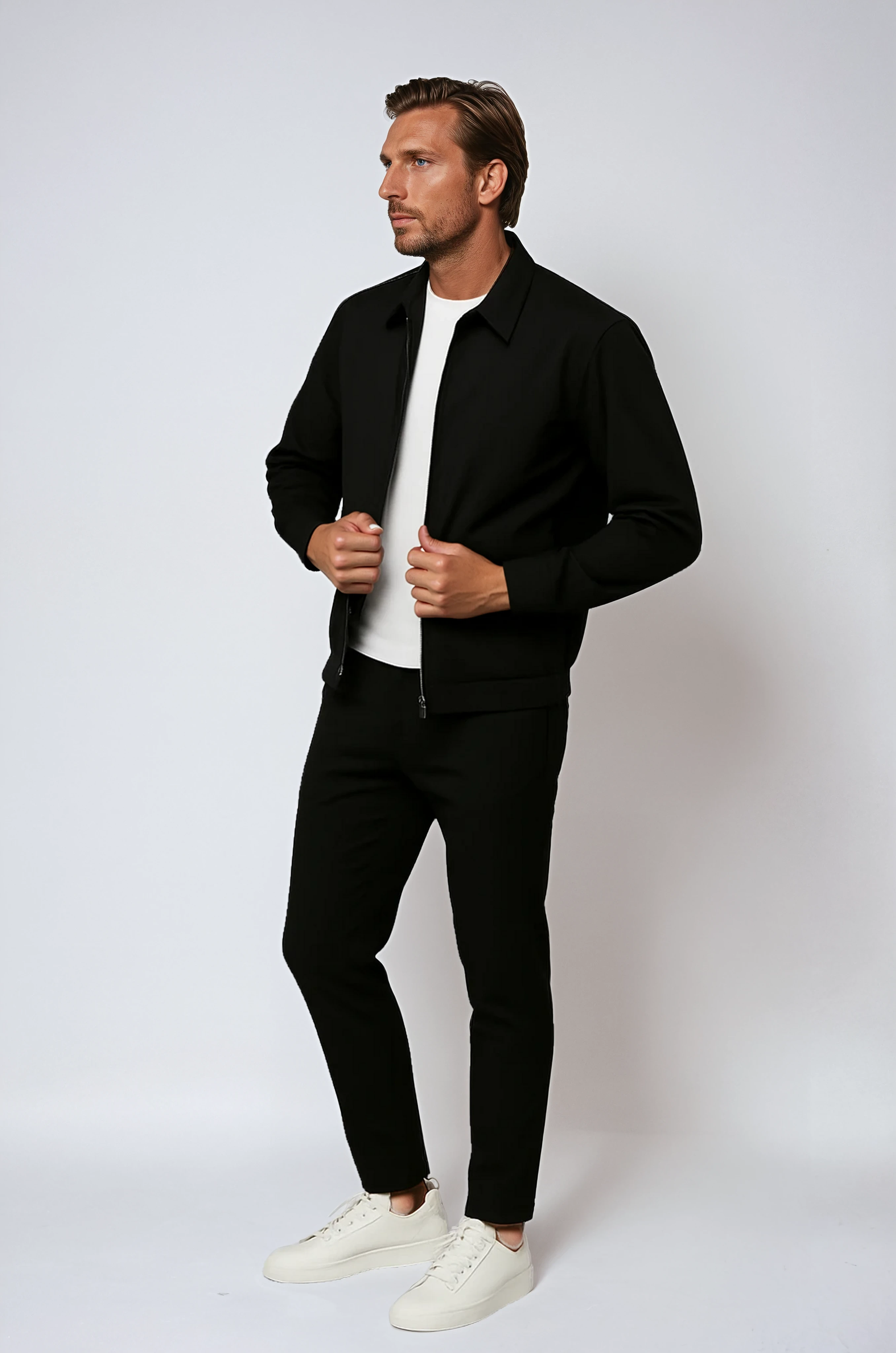 Smart Tech Suit – Jet Black Velani