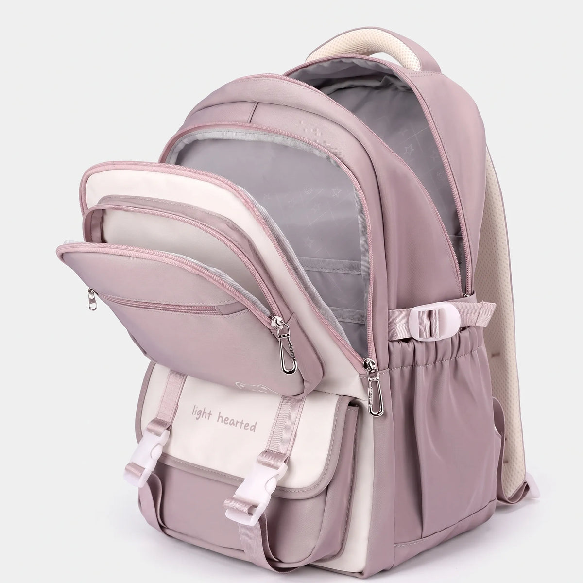 PackFlex – Multi-Compartment Backpack with Detachable Storage Pocket