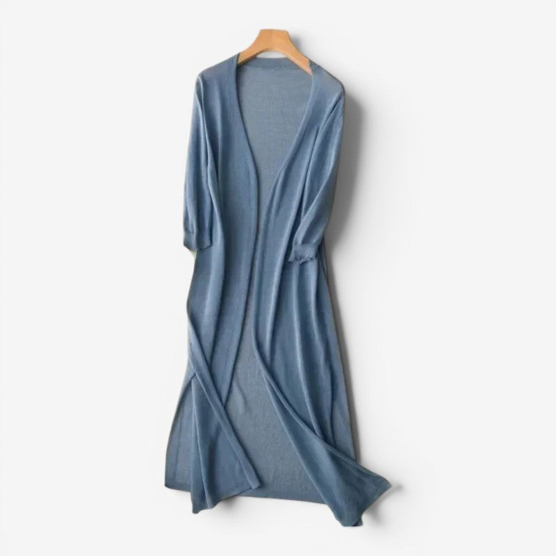 Women’s Open Front Cardigan Long Sleeve Relaxed Fit