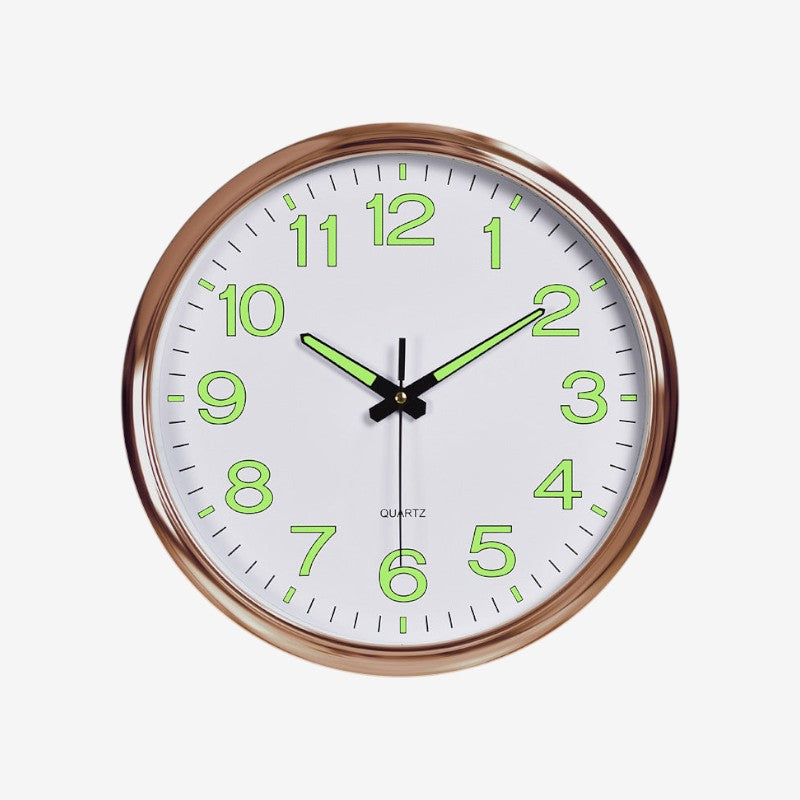 TimeGlow – Wandklok met Lichtgevende Wijzers Velani