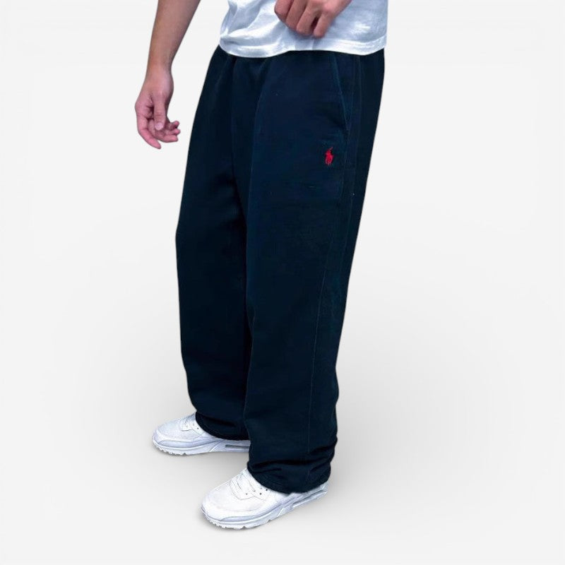 Oliver – High Waisted Wide Leg Trousers with Side Pockets