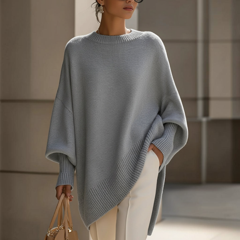 Women’s Cozy Oversized Batwing Sleeve Sweater