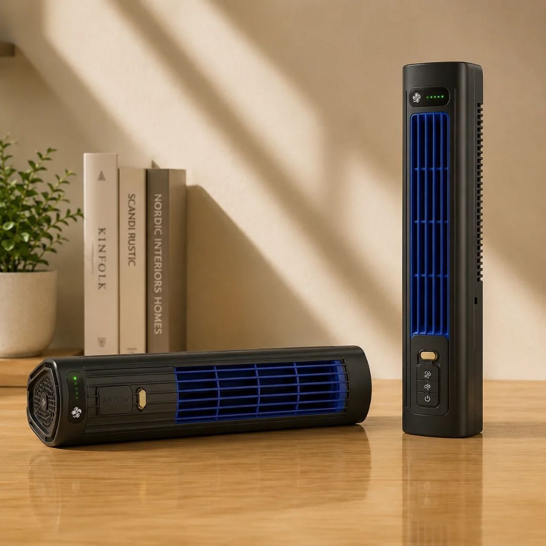 Bladeless Tower Fan with Remote Control