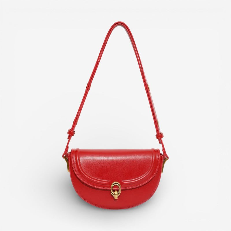Ava – Women's Bag with Long Shoulder Strap and Hasp Closure