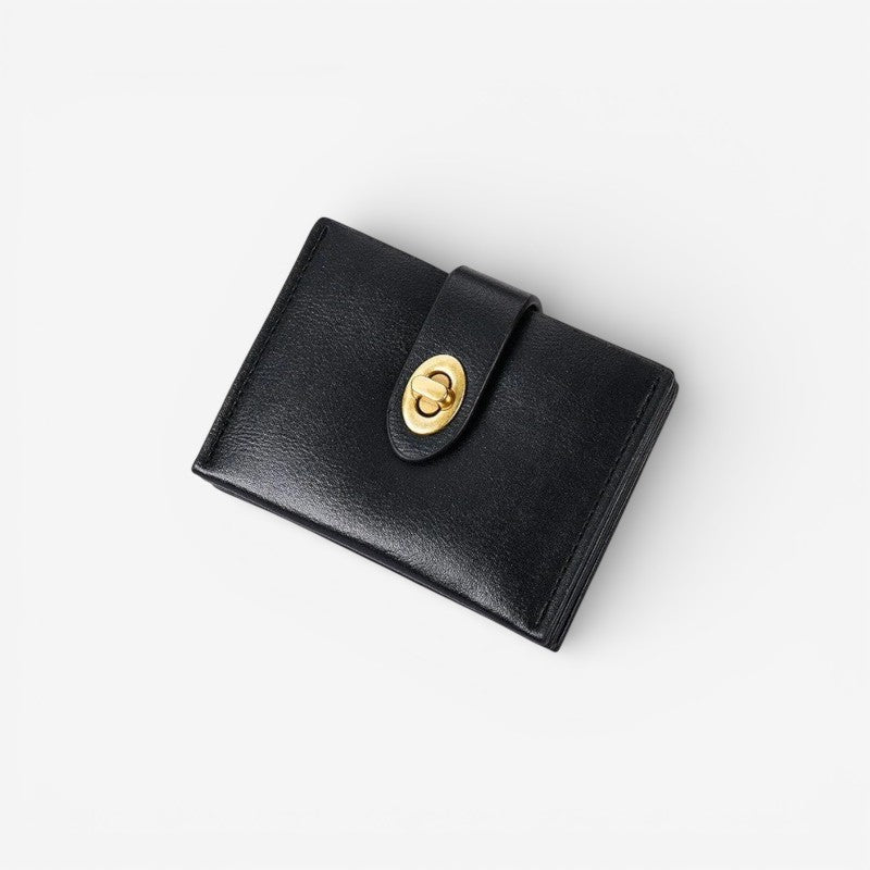 Sophia – Compact Wallet with Hasp Closure and Multiple Compartments
