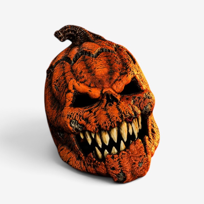 PumpkinVeil - Spooky Pumpkin Horror Mask for Halloween
