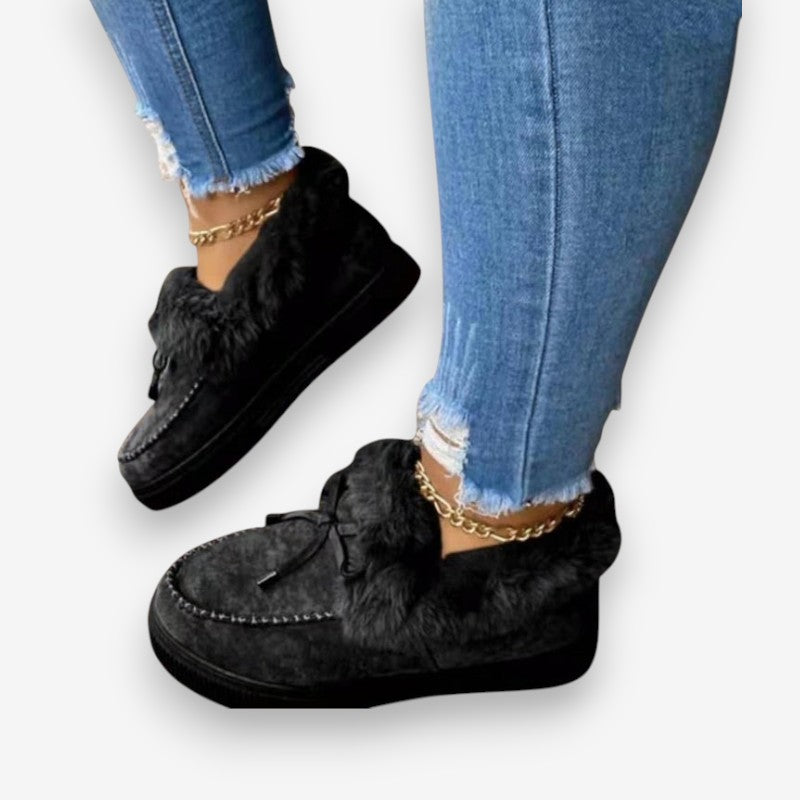 Chloe – Round Toe Boots With Anti Slip Grip