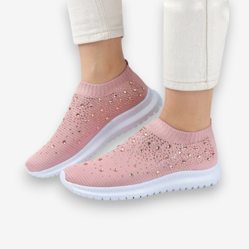 Mia – Round Toe Flats With Breathable And Anti Slip Grip