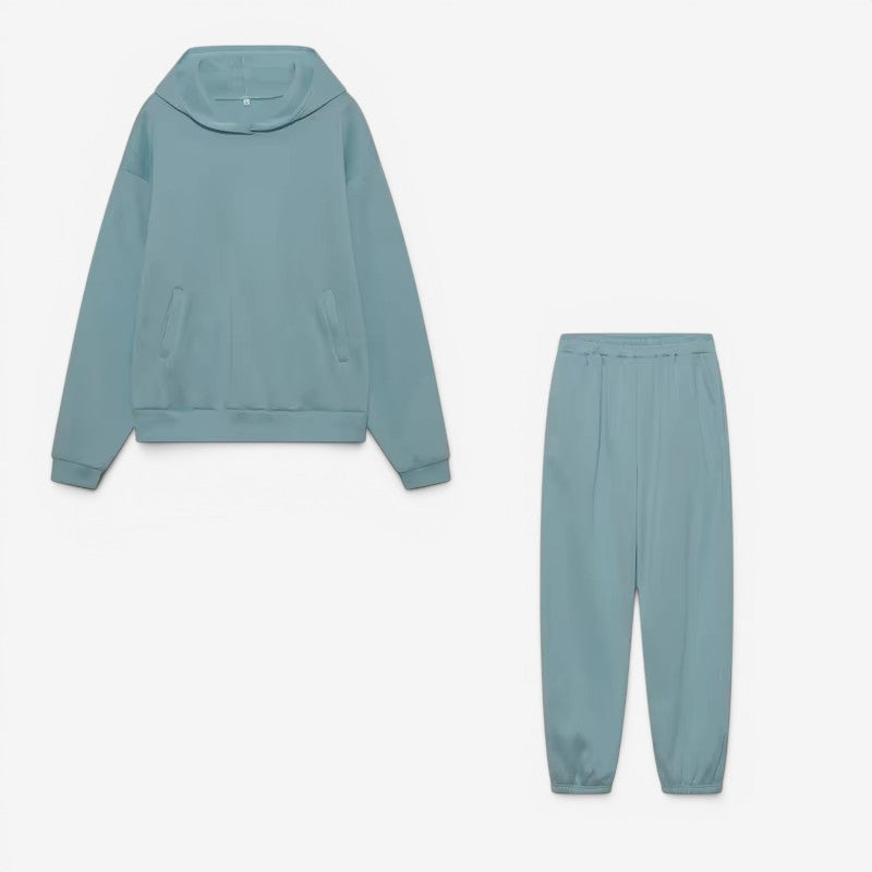 Women's Cozy Oversized Hoodie and Jogging Set
