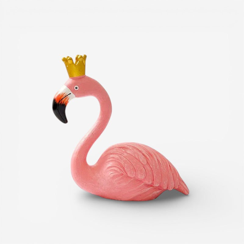 LumaNest – Decorative Ornament with Flamingo Figure