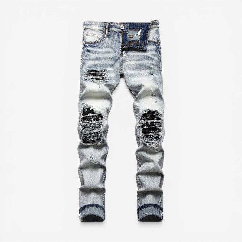 George – Slim Fit Ankle Length Pants with Zip Fly