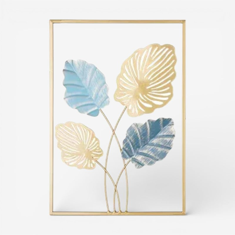 LeafViva – Colorful Leaves Wall Decoration for Living Room