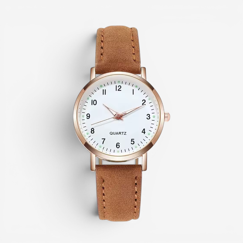 Versatile Adjustable Strap Watch with Numbered Face