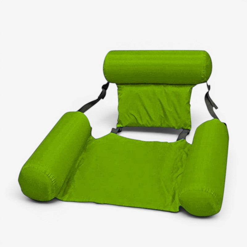 Inflatable Floating Chair with Adjustable Support Strap