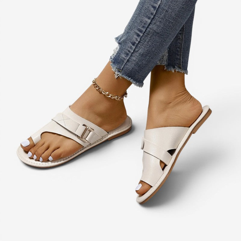 Women's Flat Sandals with Non Slip Sole