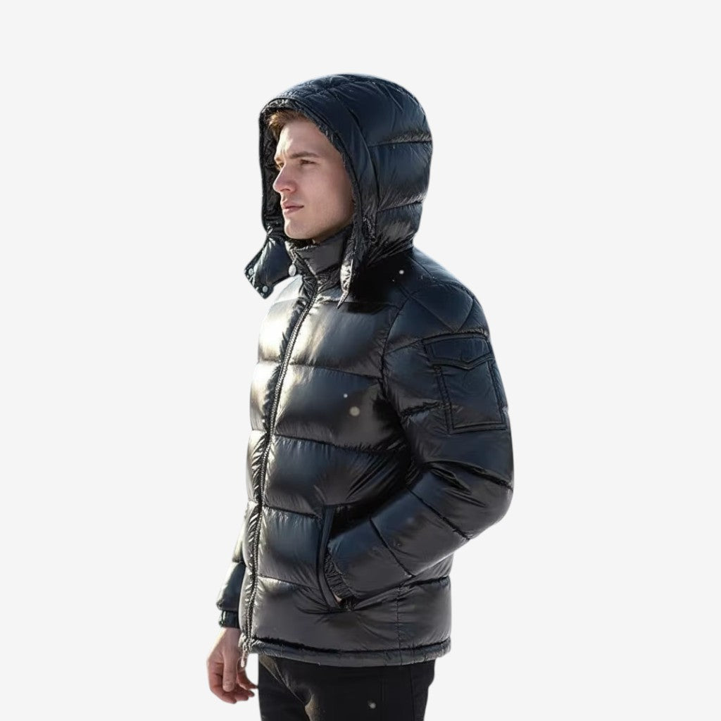 Zipridge - Quilted Jacket with Front Zipper Closure