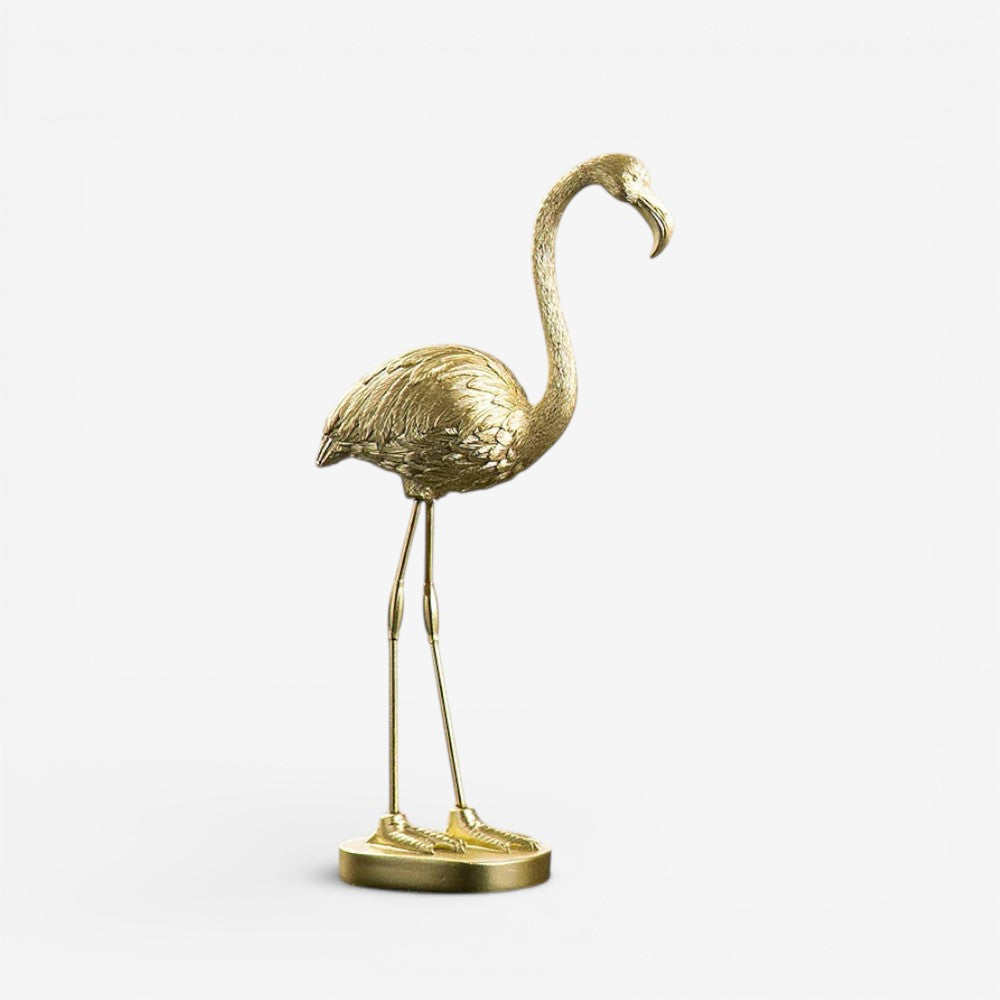 LumaNest – Decorative Ornament with Flamingo Figure