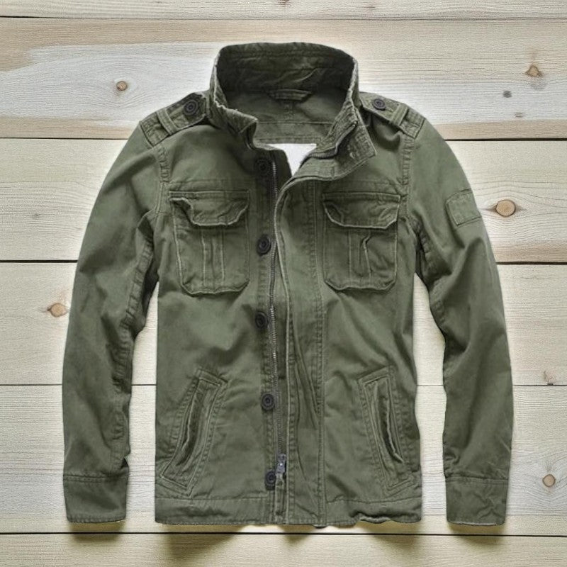 Kolter – Jas met lange mouwen, ritssluiting en meerdere zakken Velani