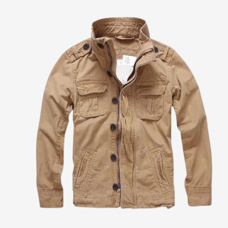 Kolter – Jas met lange mouwen, ritssluiting en meerdere zakken Velani