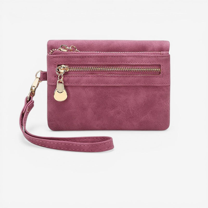 Women Zip Around Wallet Coin Purse Design