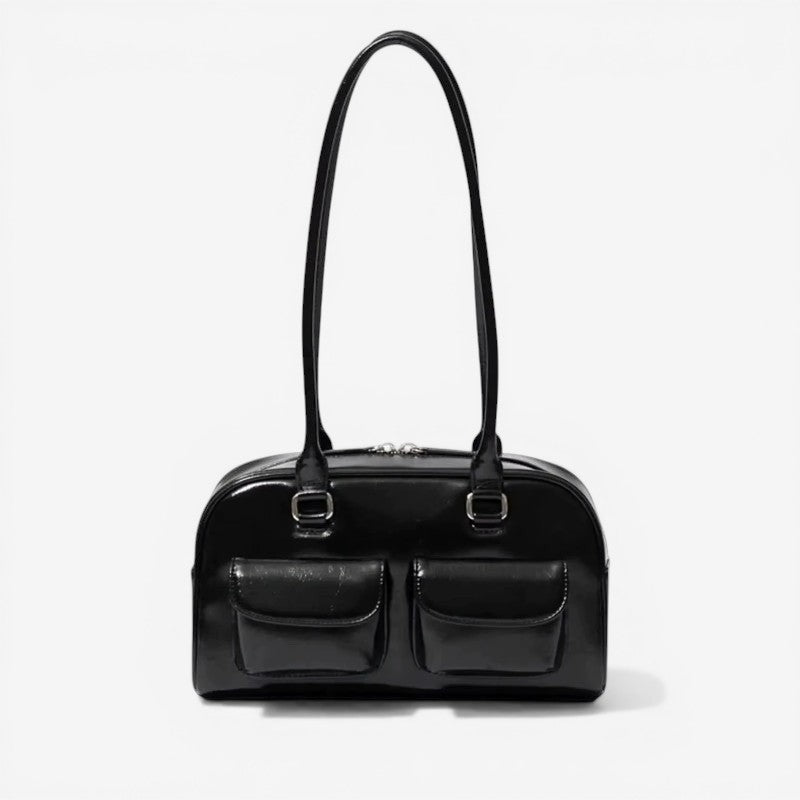 Multi-Pocket Womens Handbag with Handle