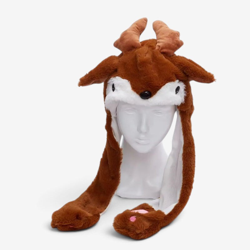 EarBounce Interactive Plush Hat with Moving Ears