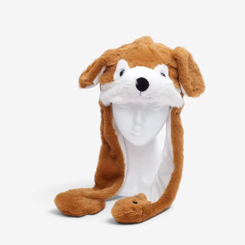 EarBounce Interactive Plush Hat with Moving Ears
