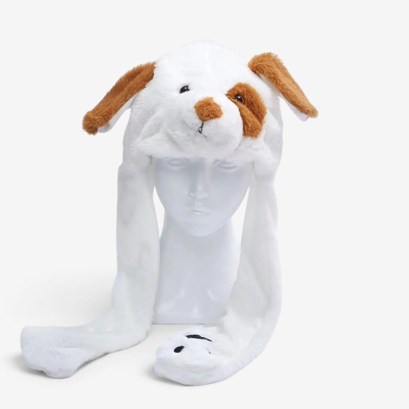 EarBounce Interactive Plush Hat with Moving Ears