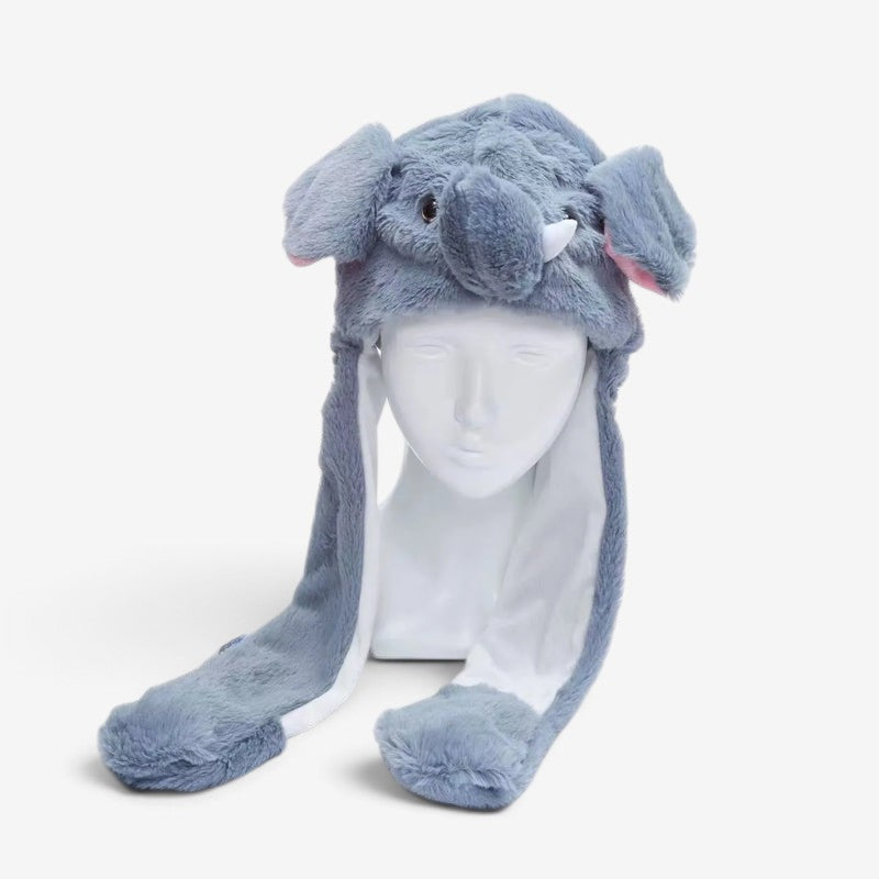 EarBounce Interactive Plush Hat with Moving Ears