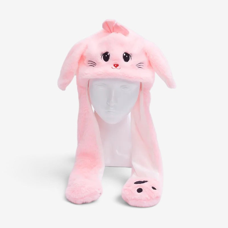 EarBounce Interactive Plush Hat with Moving Ears