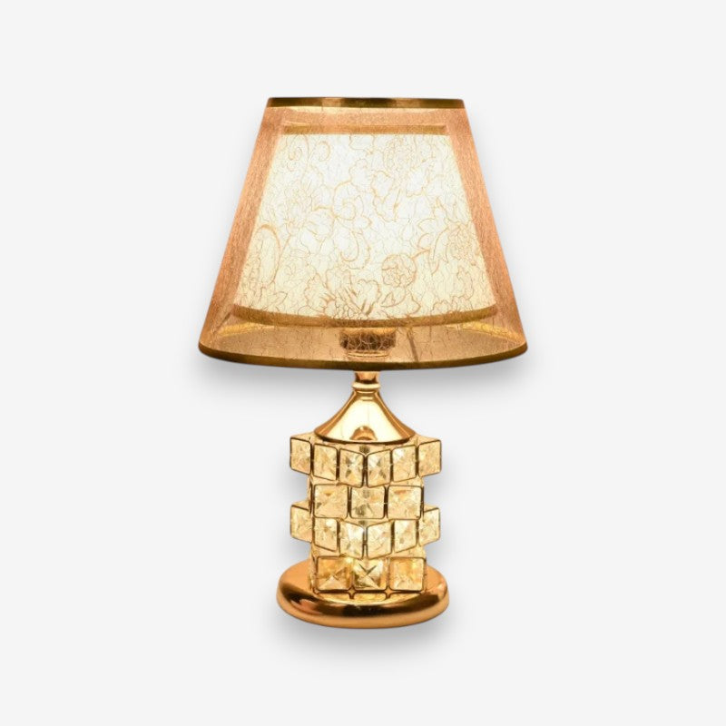 LumiGlow – Crystal LED Table Lamp for Atmospheric Lighting