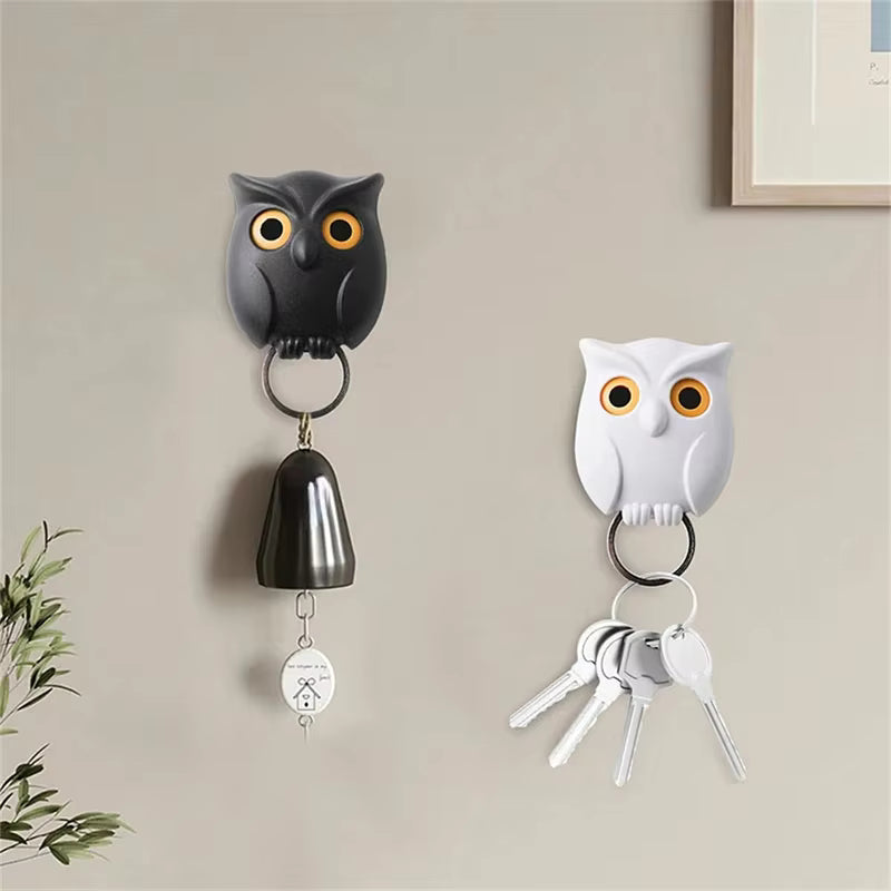OwlNest - Magnetic Key Holder With Charming Decorative Design