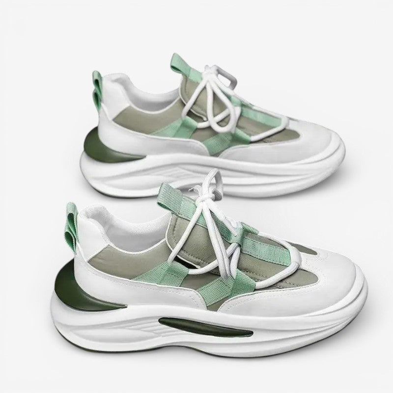 Lucas – Round Toe Shoes With Adjustable Laces Design