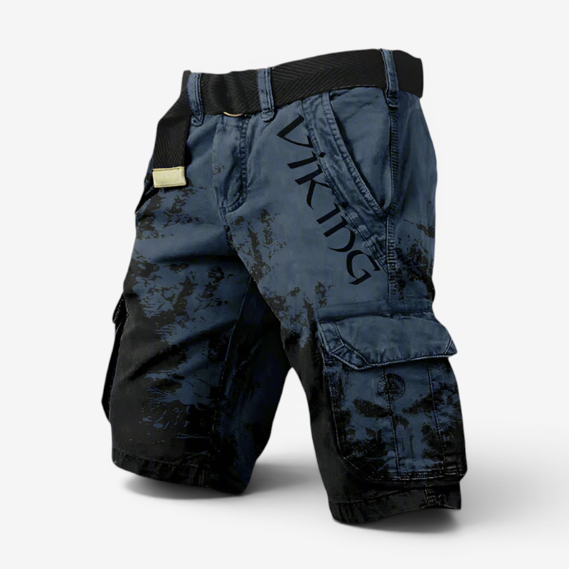 Men's Chic Printed Pocket Shorts