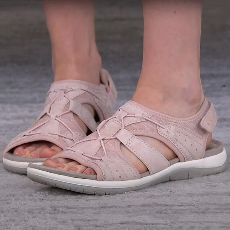 Women's Chic Open Toe Flat Sandals