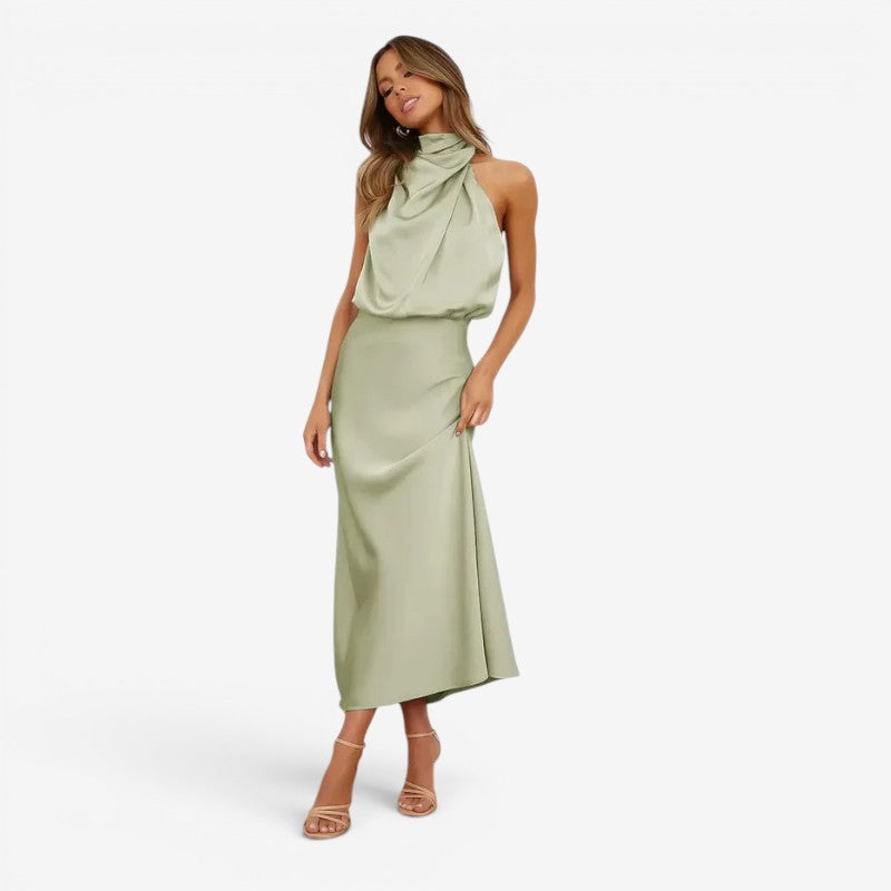 Elegant Off Shoulder Maxi Dress for Women