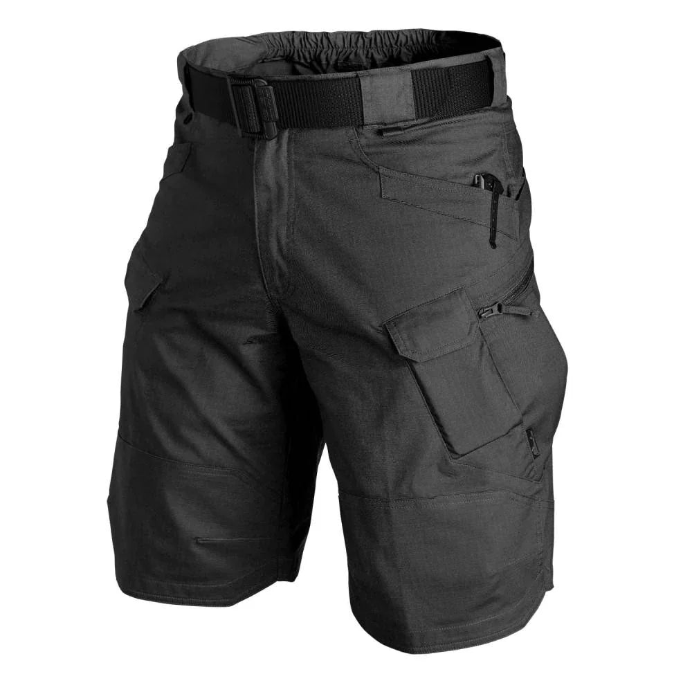 Charles – Shorts met Meerdere Zakjes en Elastische Taille Velani