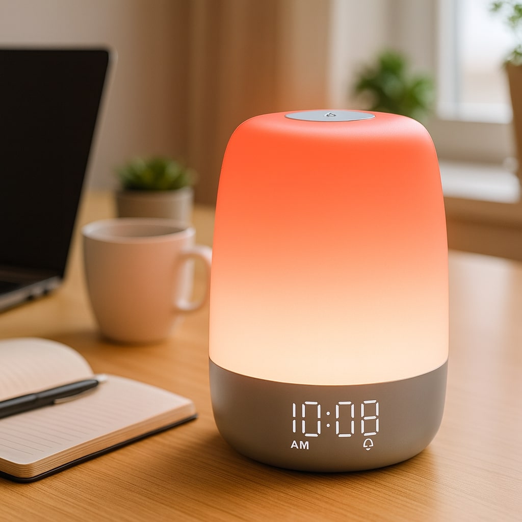 WakeLora - Daylight Alarm Clock With Sunrise Simulation And Night Light