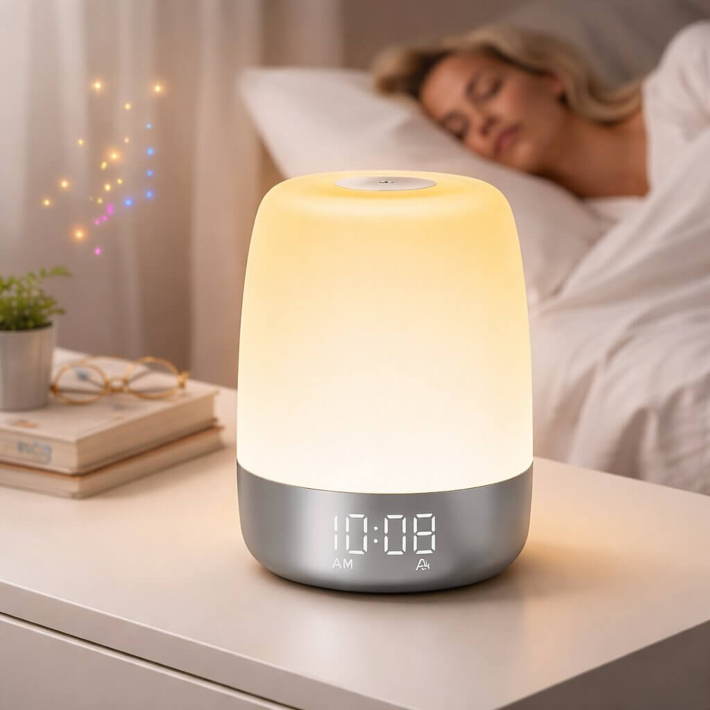 WakeLora - Daylight Alarm Clock With Sunrise Simulation And Night Light