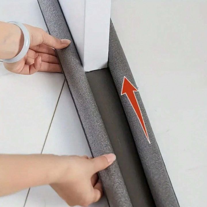 DoorHush - Door Draft Stopper With Foam And Fabric Cover