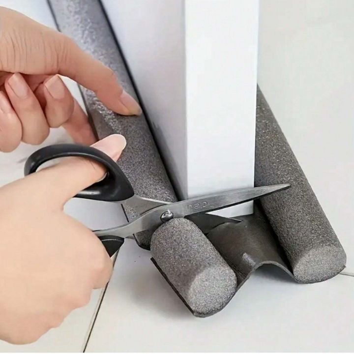 DoorHush - Door Draft Stopper With Foam And Fabric Cover