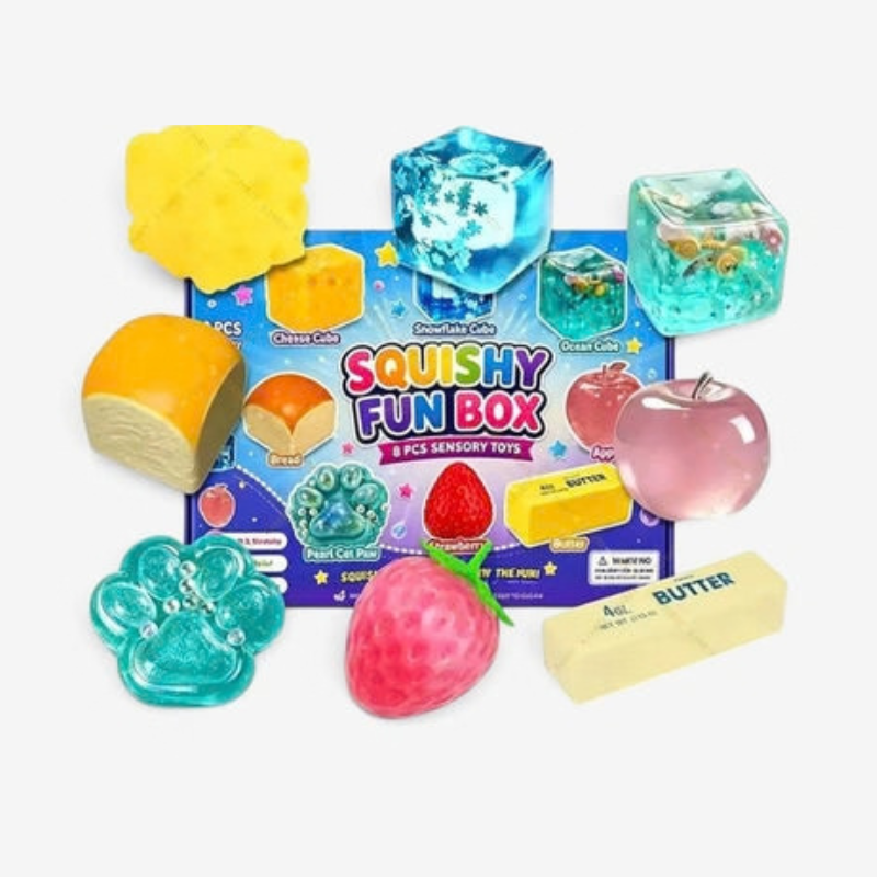 Dumpljoy - Squishy Toy Advent Calendar With Slow Return Foam