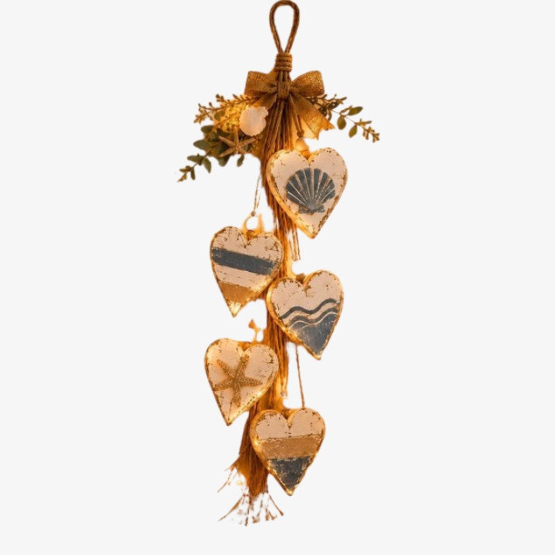 Heartwood - Wooden Heart Wall Decoration With Led Lighting